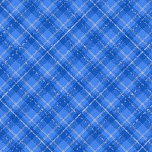 PLAYFUL PLAIDS 120 23594 ROYAL BLUE COT