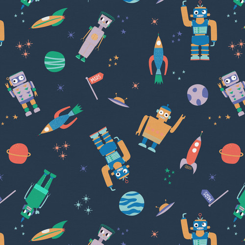 ROBOTS IN ORBIT 120 23789 NAVY/BLUE