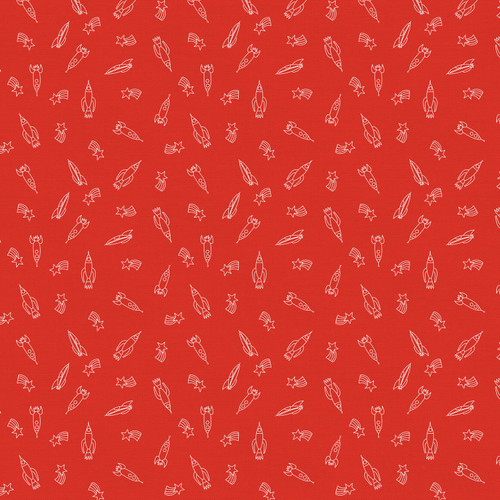 ROBOTS IN ORBIT 120 23822 RED