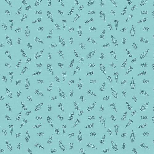 ROBOTS IN ORBIT 120 23824 BLUE