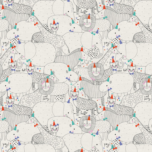 PARTY ANIMALS 120 24295 WHITE