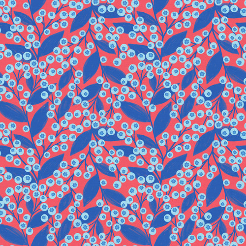 BERRIES & BLOSSOMS 120 24368 RED