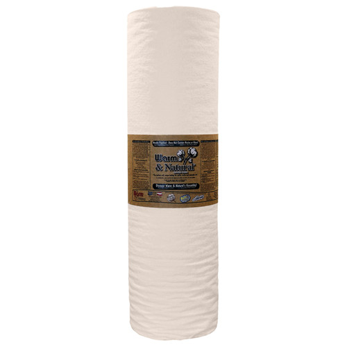 BATTING WARM & NATURAL 90" NO PAPER (40 YD ROLL)