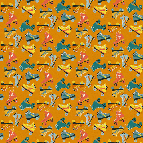 JURASSIC JOYRIDES 120 25411 ORANGE/BLUE