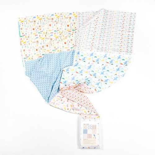 FAT QTR ANIMAL ALPHABET (8) PK OF 5 EA