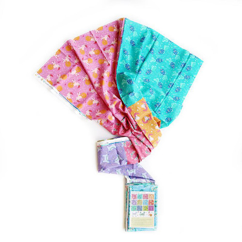 FAT QTR ASTROLOGY DARK (12) PK OF 5 EA