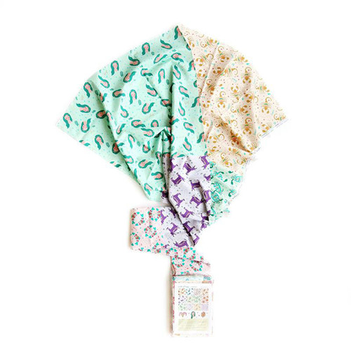 FAT QTR ASTROLOGY LIGHT (12) PK OF 5 EA