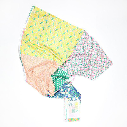 FAT QTR BIRDS & BLOOMS (8) PK OF 5 EA