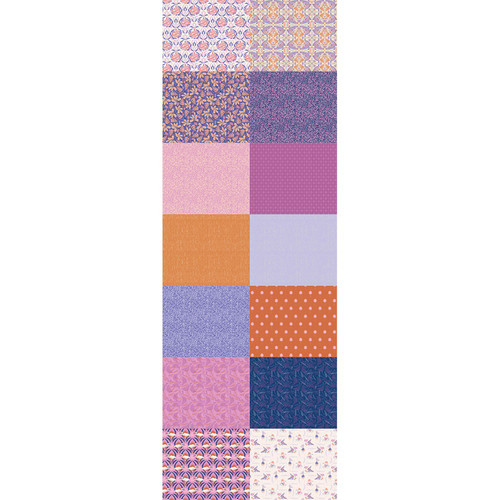 FAT QTR EVERGLADE 1 PURPLE (14) PK OF 5 EA