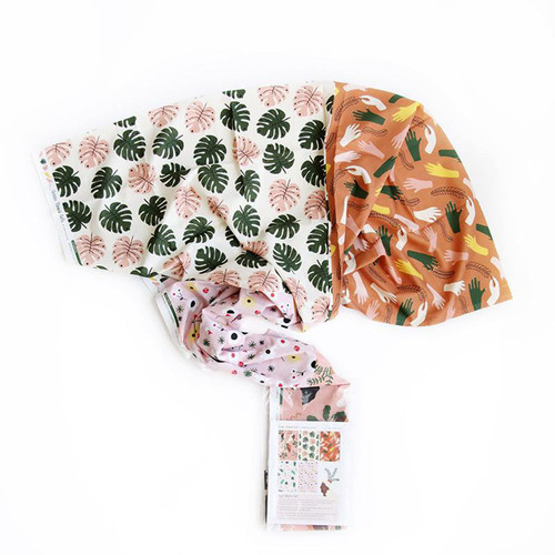 FAT QTR GREEN THUMB GIRLS (5) PK OF 5 EA