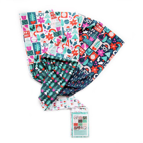 FAT QTR HANDMADE HOLIDAY (11) PK OF 5 EA