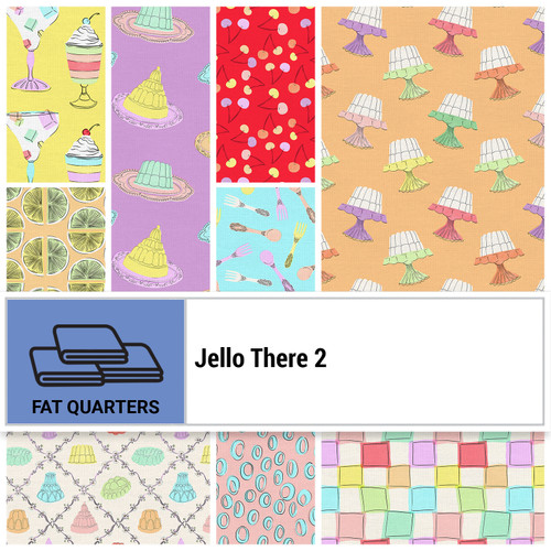 FAT QTR JELLO THERE 2 (12) PK OF 5 EA