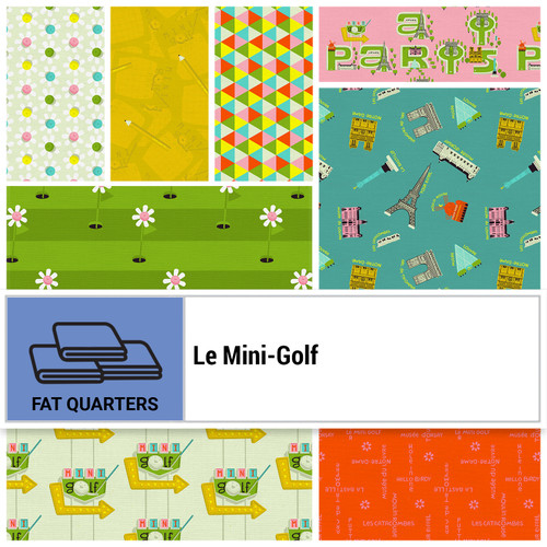 FAT QTR LE MINI-GOLF (10) PK OF 5 EA