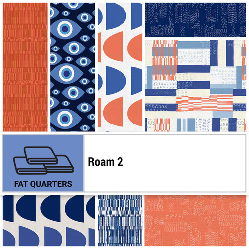 FAT QTR ROAM 2 (8) PK OF 5 EA