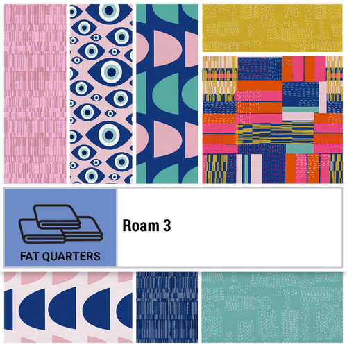 FAT QTR ROAM 3 (8) PK OF 5 EA