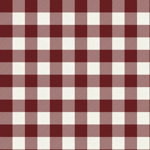 BUFFALO CHECK 350 22029 BURGUNDY DBL GAUZE 50"