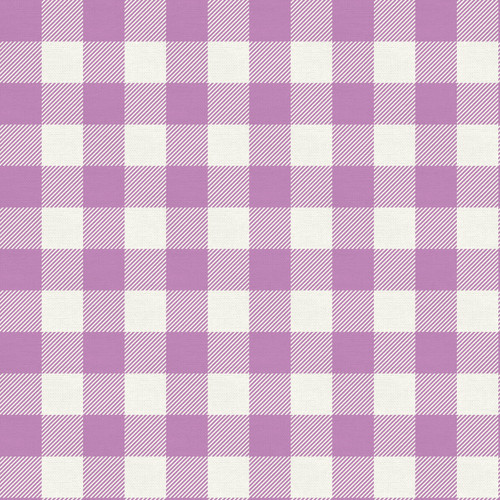 BUFFALO CHECK 350 22034 LAVENDER DBL GAUZE 50"