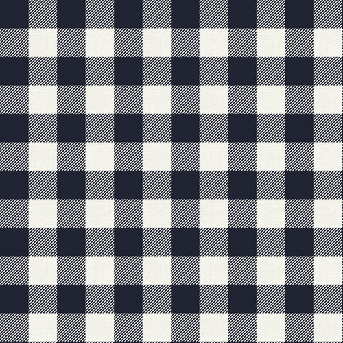 BUFFALO CHECK 350 22039 NAVY DBL GAUZE 50"