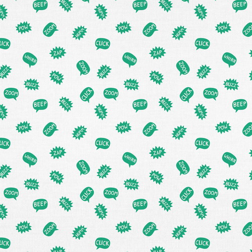 ROBOTS IN ORBIT 350 23811 GREEN DBL GAUZE 50"