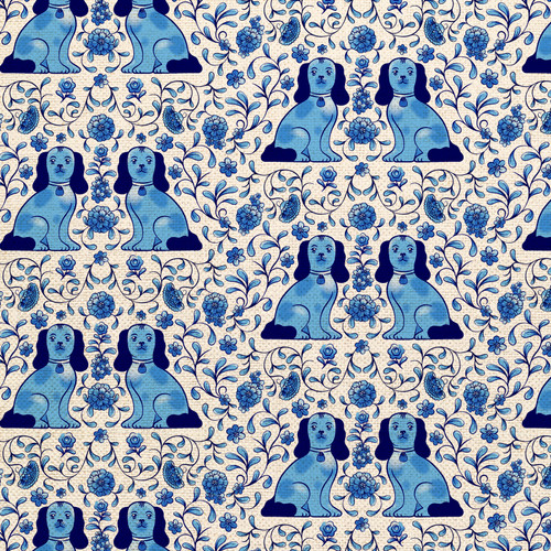 CHINOISERIE 360 25601 ORG COT CANVAS 58"