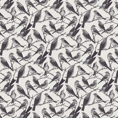 GARDEN DREAMS 390 25363 BLACK & GREY RAYON 55"
