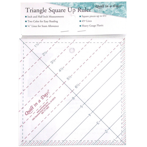 RULER TRIANGLE SQUARE UP 6.5"