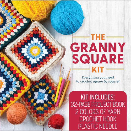 KIT CROCHET GRANNY SQUARE