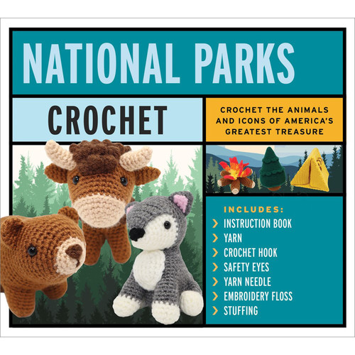 KIT NATIONAL PARKS CROCHET KIT
