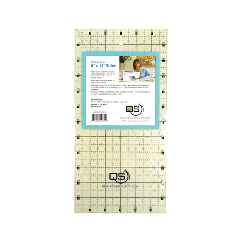 RULER 6"x 12" NON-SLIP PK OF 3 EA
