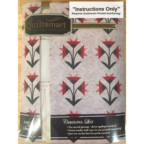 PATTERN CAROLINA LILY (INSTRUCTIONS ONLY)