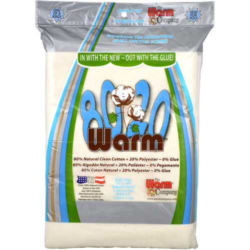 BATTING WARM 80 / 20 55"X 60"