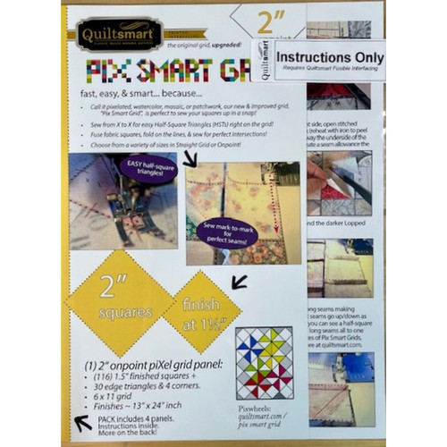 PATTERN PIX SMART GRID 2" ON POINT (INSTRUCTIONS ONLY)