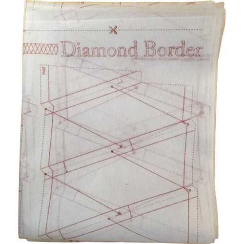 INTERFACING DIAMOND BORDER (25 PANELS PER BOLT)