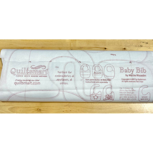 INTERFACING BABY BIB (25 PANELS PER BOLT)