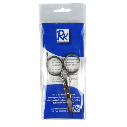 SCISSOR TRIMMING PRECISION MICRO-SERRATED STRAIGHT-TIP