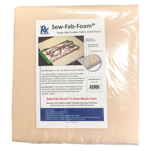 SEW FAB FOAM SIN FUS 30"x 30"