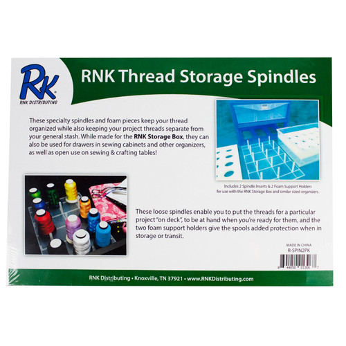 THREAD STORAGE SPINDLES