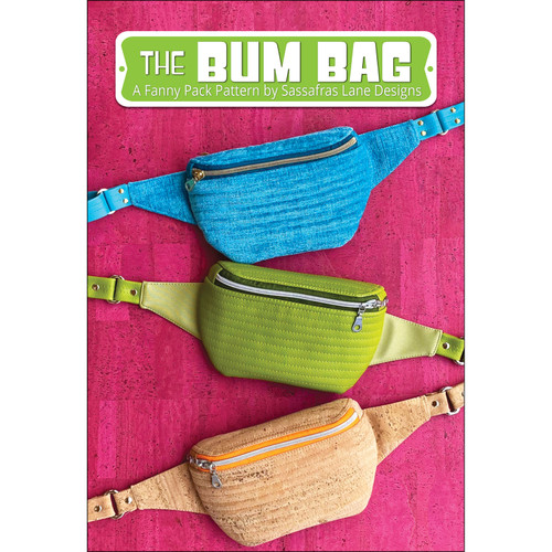 PATTERN BUM BAG