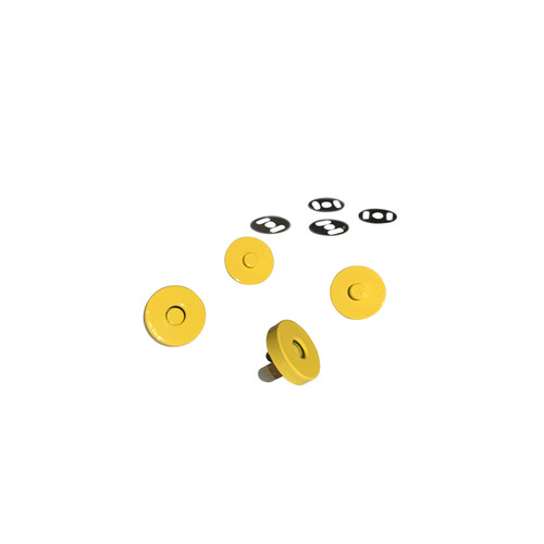 MAGNETIC SNAPS 2ct YELLOW PK OF 5 EA