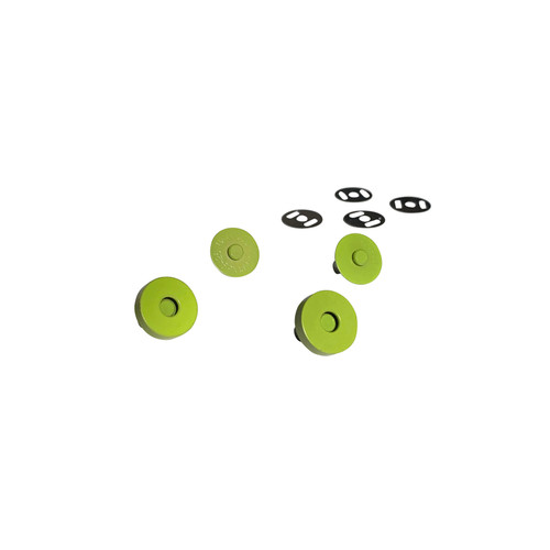 MAGNETIC SNAPS 2ct LIME PK OF 5 EA