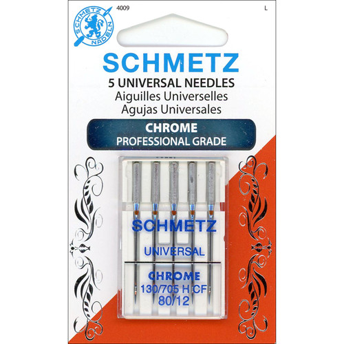 NEEDLE CHROME UNIV sz80/12 5ct BOX OF 10 EA