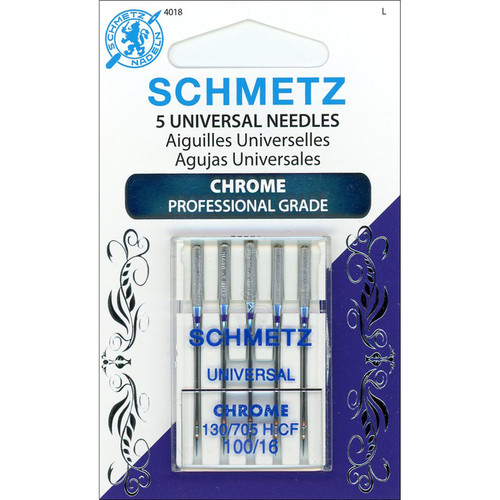 NEEDLE CHROME UNIV sz100/16 5c BOX OF 10 EA