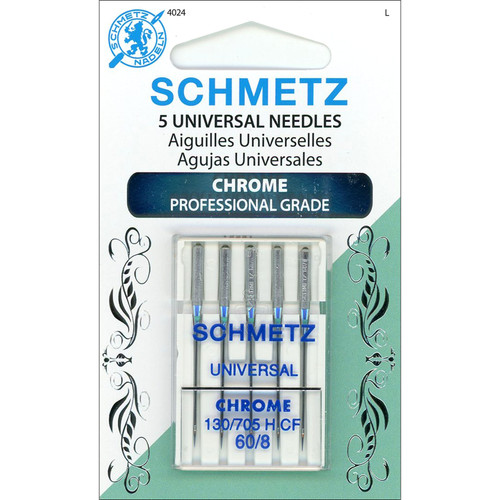 NEEDLE CHROME UNIV sz60/8 5ct BOX OF 10 EA