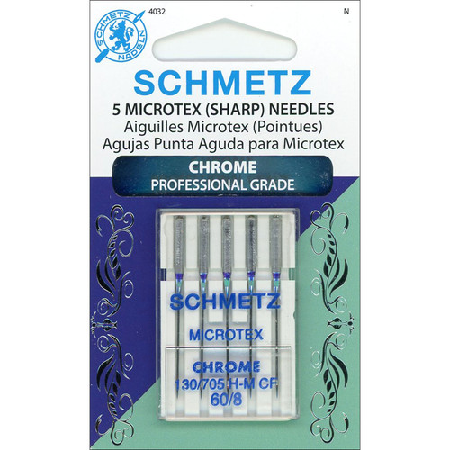 NEEDLE CHROME MICRO s60/8 5ct BOX OF 10 EA