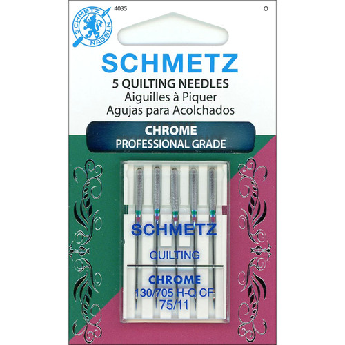 NEEDLE CHROME QUILT sz75/11 5c BOX OF 10 EA