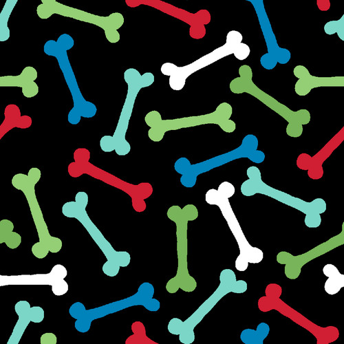 FLANNEL PRINT 14706 BLACK