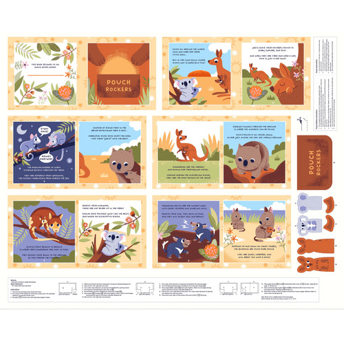 AUSSIE OZ-BORN 8097P 44 BOOK PNL