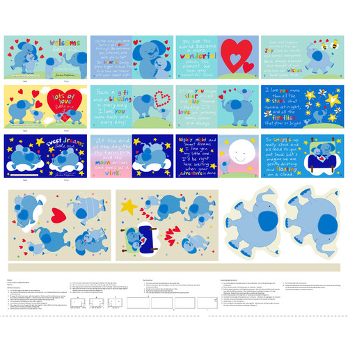 HUGGABLE LOVEABLE XV 8837BP 01 BOOK PNL