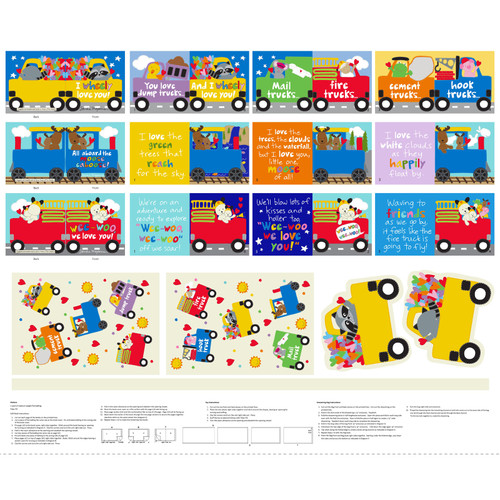 HUGGABLE LOVEABLE XV 8838BP 01 BOOK PNL