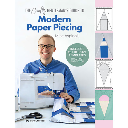 BOOK MODERN PAPER PIECING (CRAFTY GENTLEMAN)